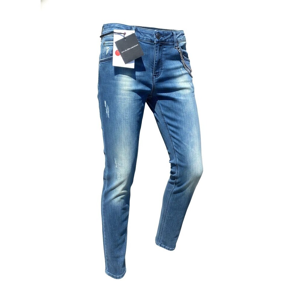 Nine:In The:Morning Skinny Fit Jeans Size 26 Distressed Blue Denim Women's